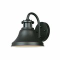 Designers Fountain Bayport 7.75in Bronze Dark Sky 1-Light Outdoor Line Voltage Wall Sconce, Bulb Not Included 31311-BZ